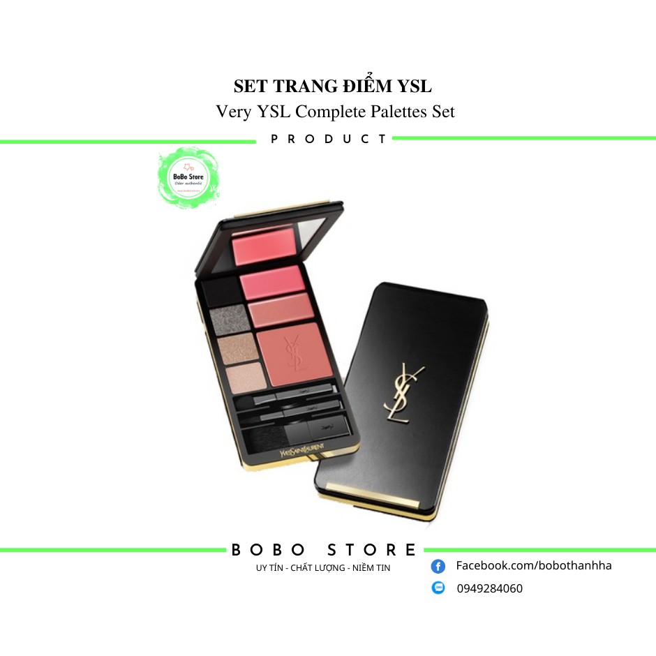 Set trang điểm ysl very ysl complete palettes set