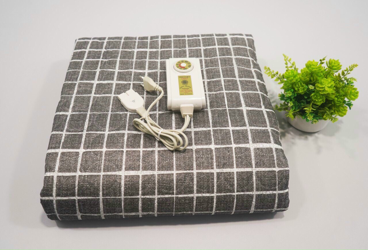 Đệm sưởi điện hàn quốc kt 1.35x1.8m chăn điện dùng cho spa - chăn sưởi hàn quốc hanil bh 1 năm