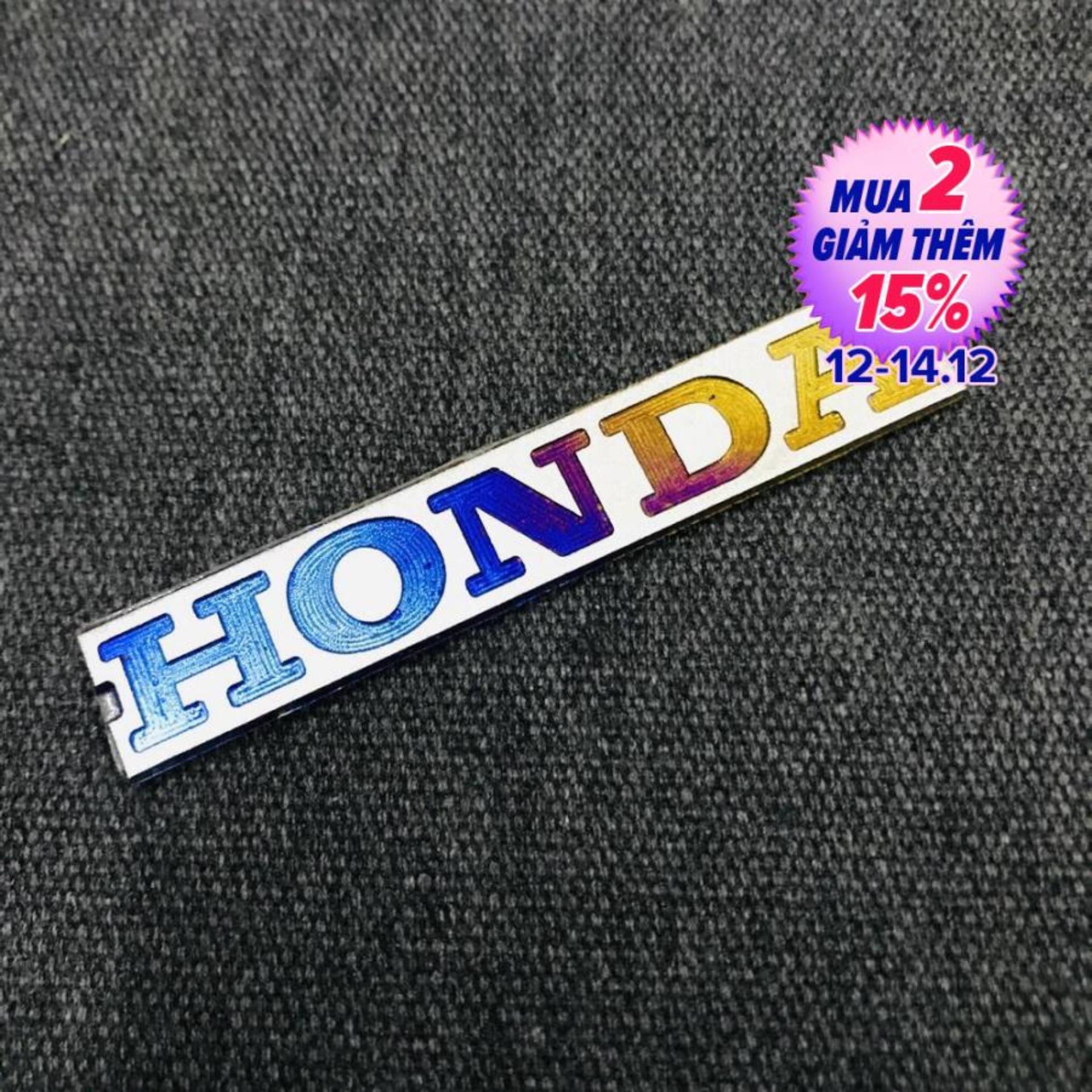 [HCM][NEW 2019] TEM TITAN CHỮ HONDA HÀNG SIÊU ĐẸP