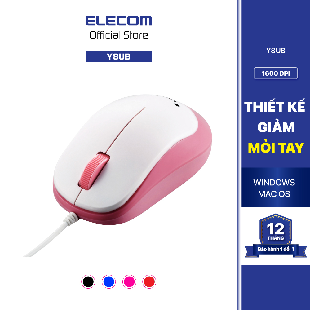 Chuột blueled elecom m-y8ub bảo hành chính hãng 12 tháng