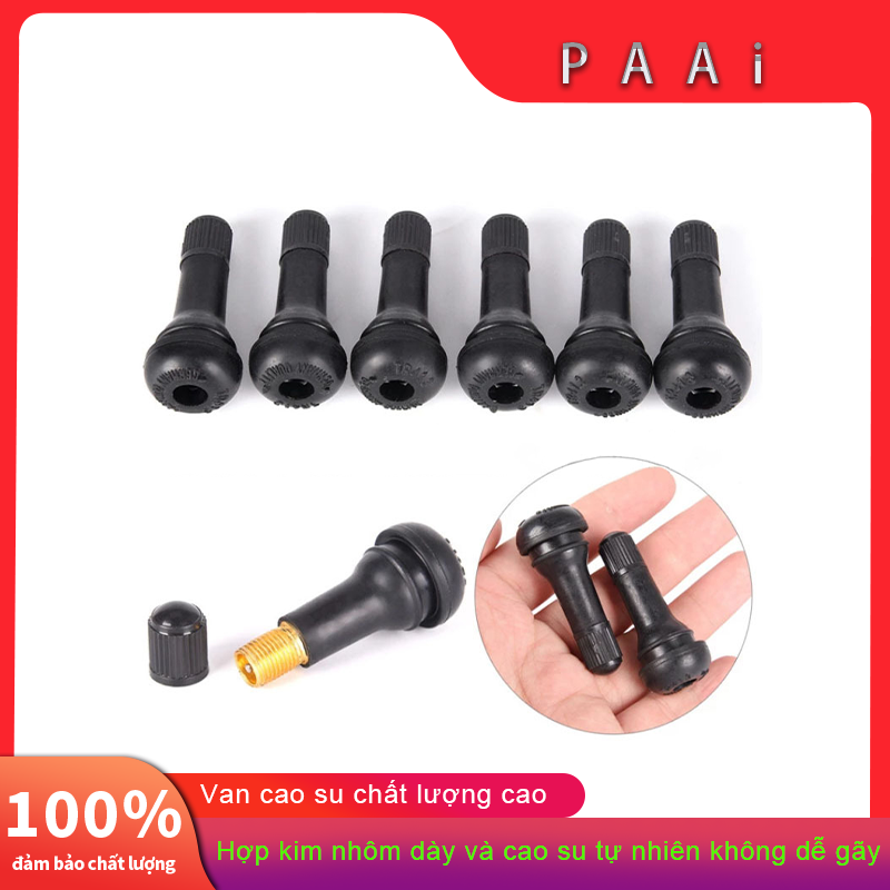 Van lốp ô tô, van lốp không săm lốp ô tô, van lạm phát lốp không săm chân không, van cao su hợp kim nhôm TR414 TR413 TR412