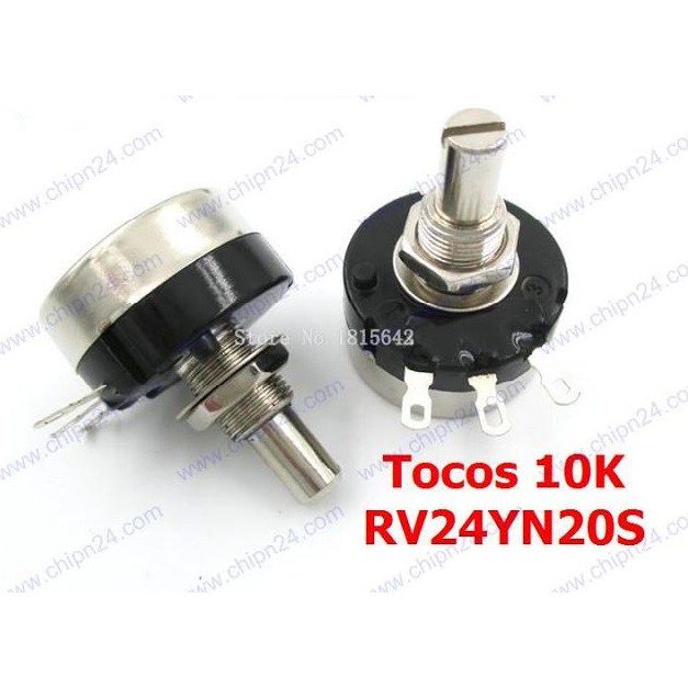 Hộp 10 biến trở tocos 10k rv24yn 20s-b103 1chiếc giá rẻ