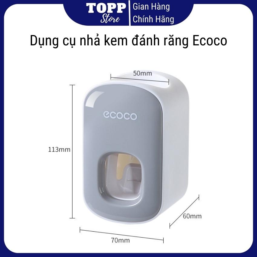 Dụng cụ nhả kem đánh răng Ecoco, bộ nhả kem đánh răng cao cấp tiện dụng, dụng cụ lấy kem đánh răng đơn, đồ nhả kem đánh răng răng tường siêu chắc chắn, dụng cụ nhả kem đánh răng kiểu dáng Hàn Quốc, nhả kem đơn Ecoco