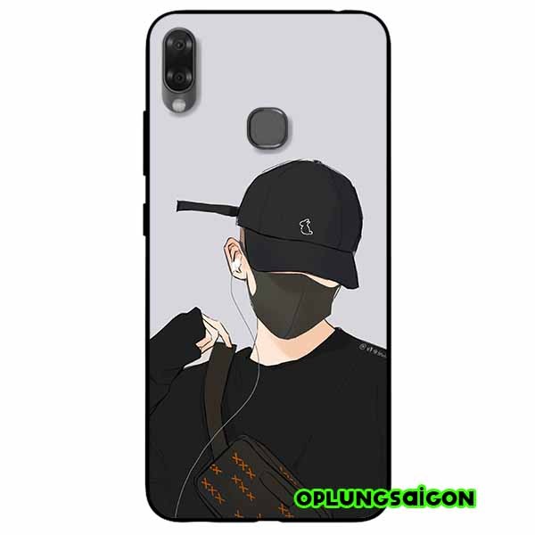 Ốp lưng dành cho Vsmart Joy 1+ mẫu Chàng Trai Nón Đen