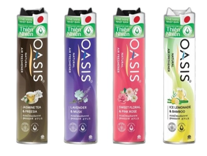 Xịt phòng oasis thái lan 320ml