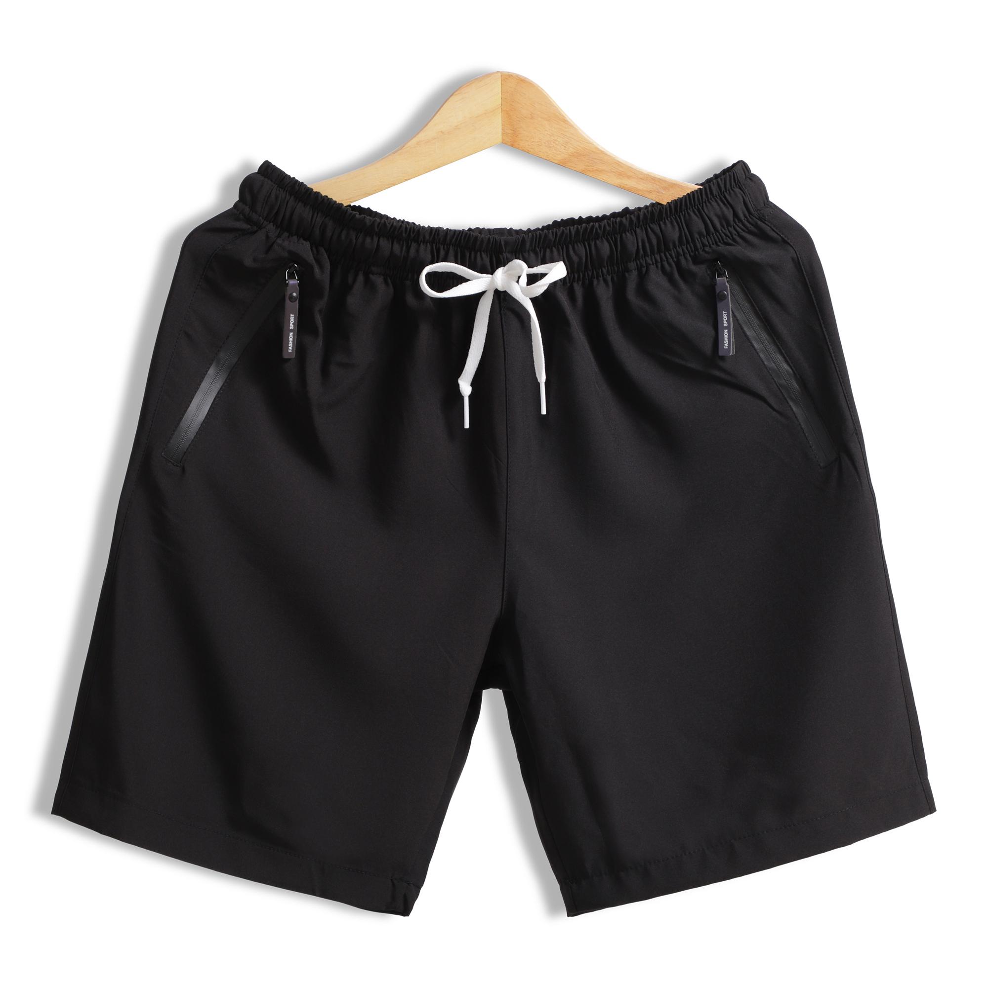 [HCM]Quần Short Thể Thao Nam Mát Lạnh Cao Cấp BN2172 Màu đen