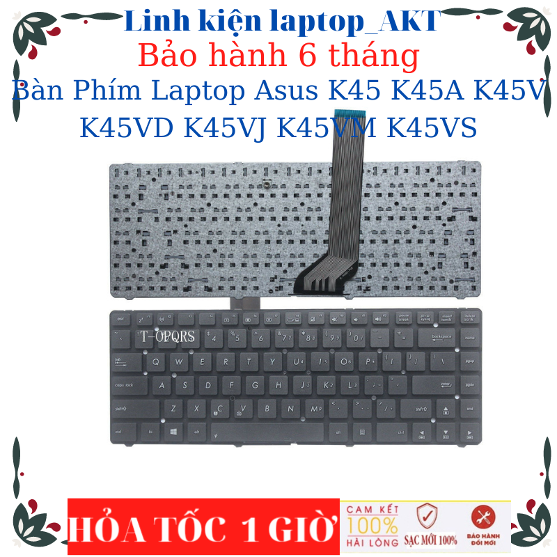Bàn phím laptop asus k45 k45a k45v k45vd k45vj k45vm k45vs