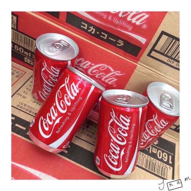 [DATE XA] THÙNG 30 LON COCA COLA MINI NHẬT 160ML NHẬT BẢN