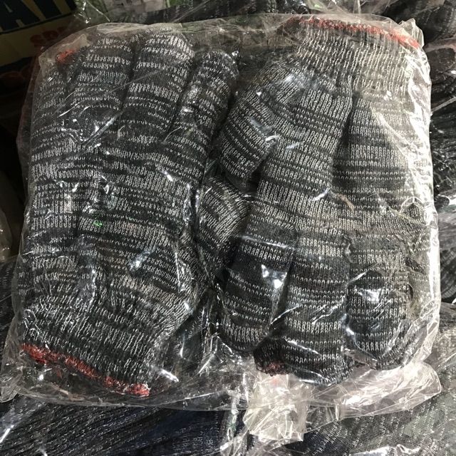 Găng tay len màu 10 đôi