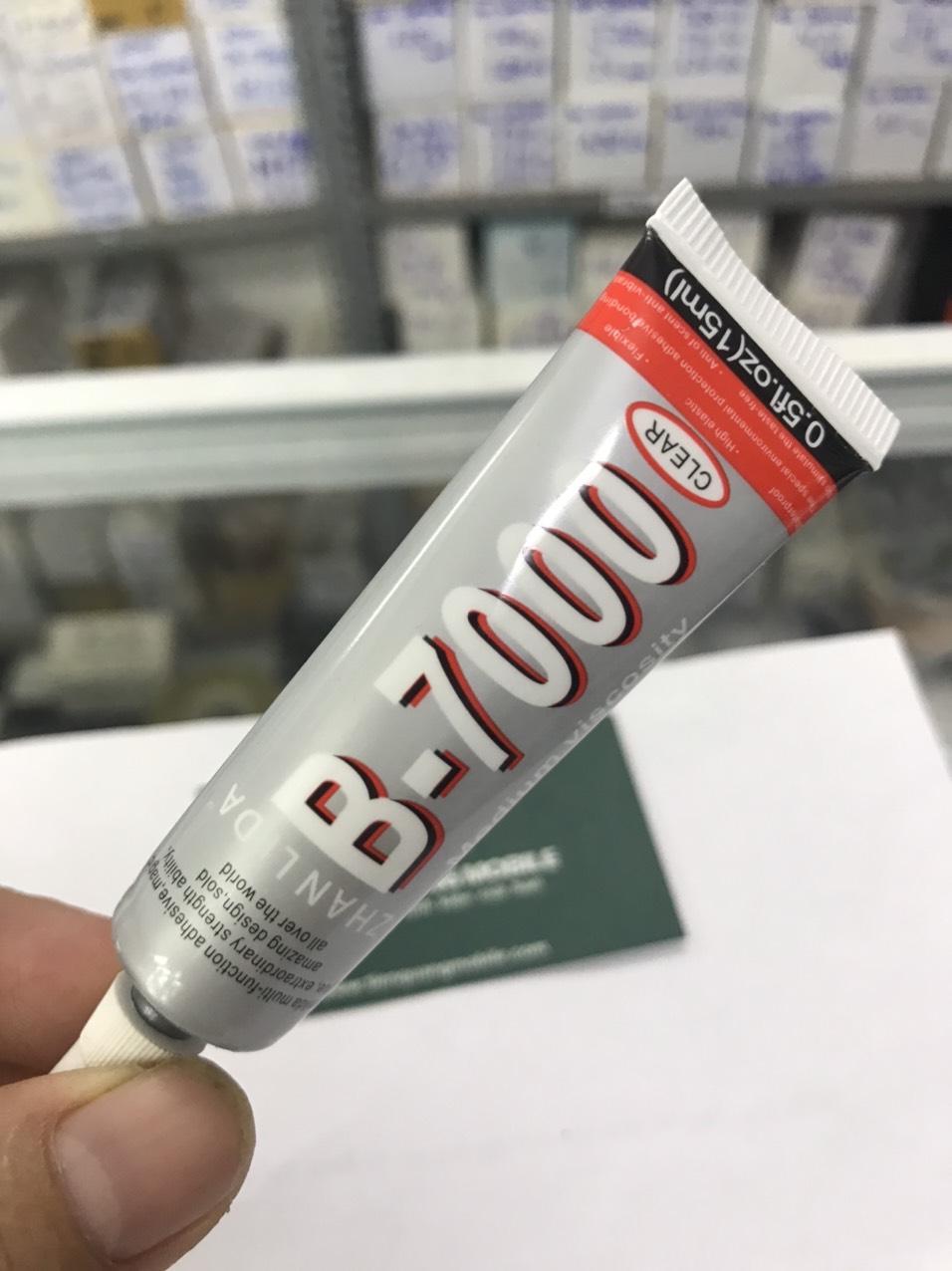 Keo B7000  (Dán khi thay kính -màn hình Điện thoại,vỏ ) - Combo 3 Tuýp