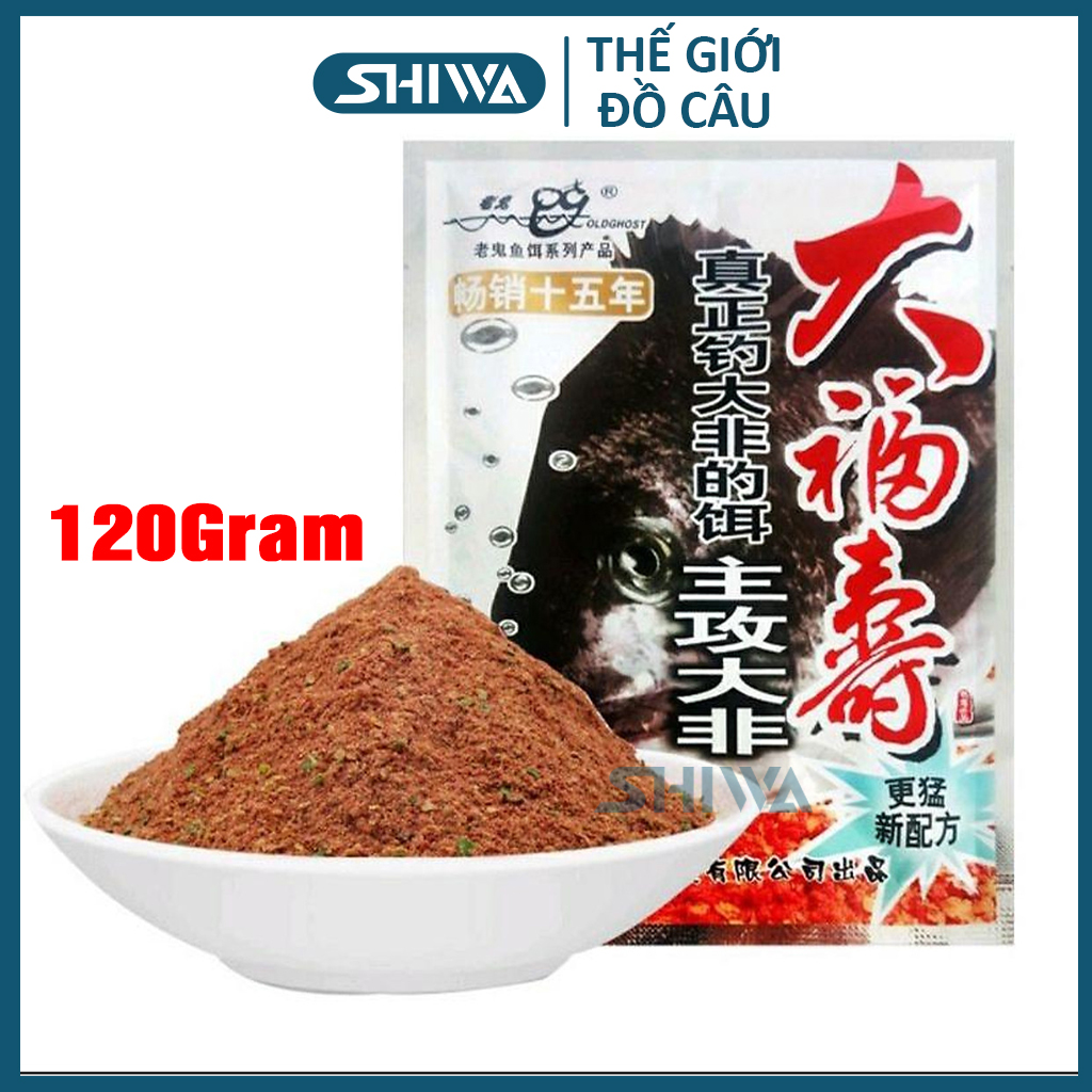 Cám Câu Cá Rô Phi Lão Quỷ 120Gram - Cám Câu Cá, Chuyên Câu Cá Rô Phi, Đảm Bảo Cá Cắn 100% ĐỒ CÂU SHIWA