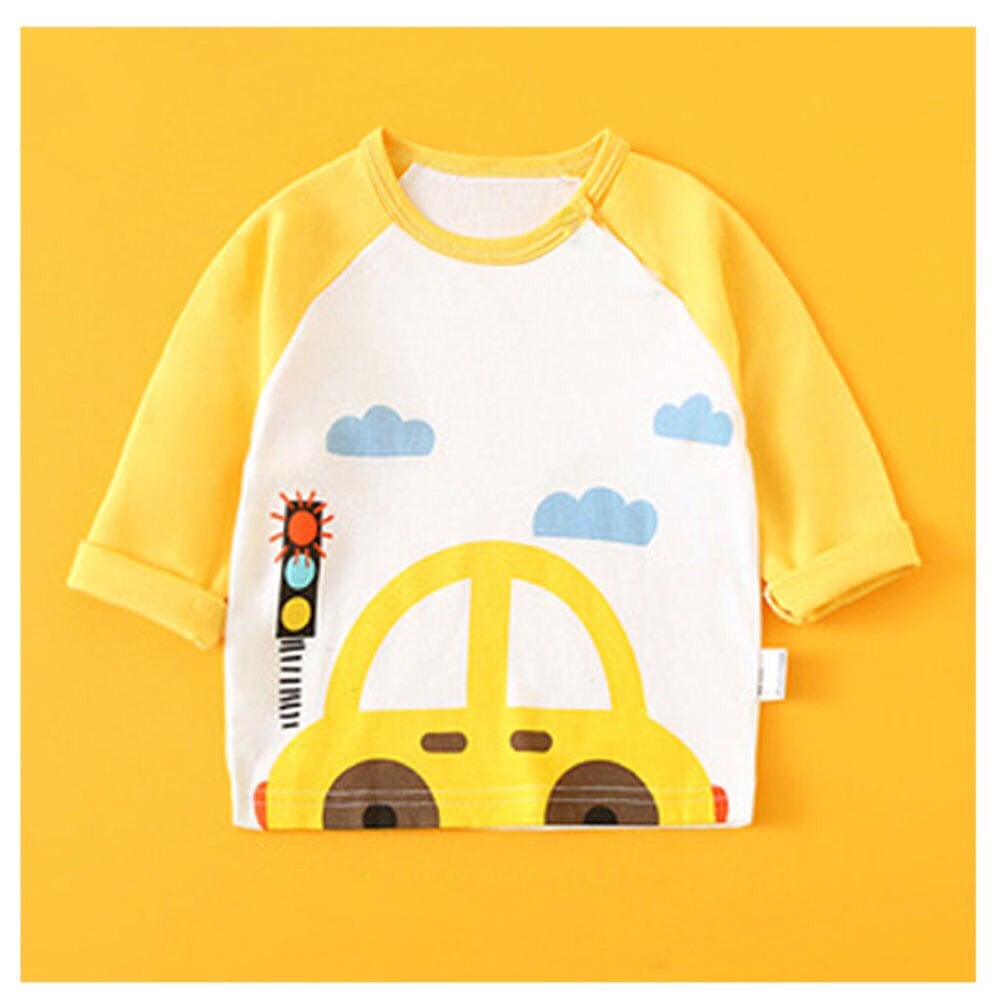 [Hàng mới]Áo dài tay thu đông chất liệu nỉ da cá cho bé từ 9-19kg