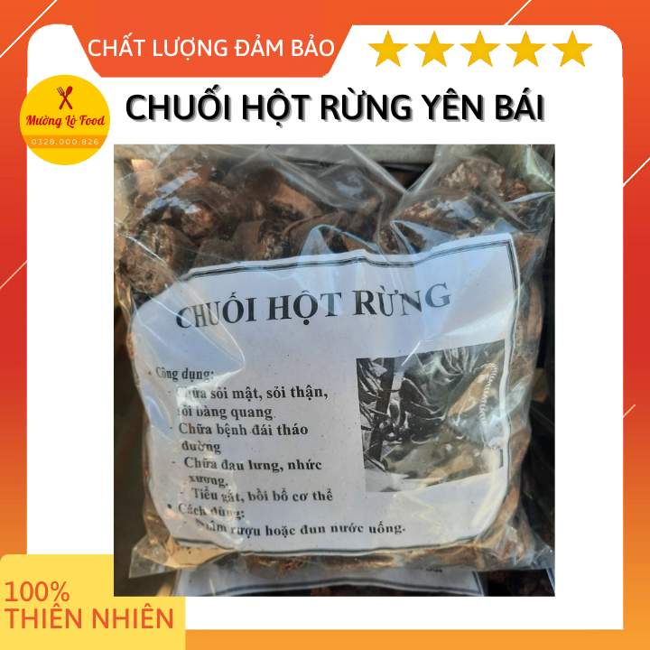 Chuối hột rừng thái lát 1kg - Bao chất lượng - Sản phẩm đến từ Tây Bắc