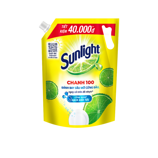 Nước rửa chén Sunlight Chanh100