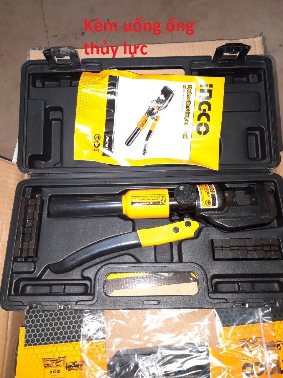 Kìm uốn ống thủy lực 4-70mm² ingco hhct0170