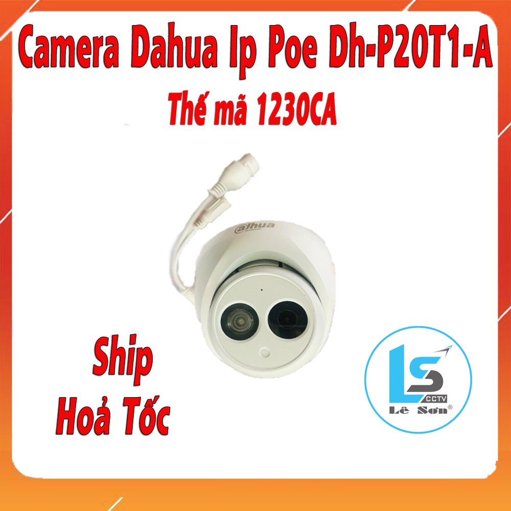 Camera Dahua⭐FREESHIP⭐Camera P20T1-A( có tích hợp mic, hỗ trợ POE ) thế mã (1230CA)