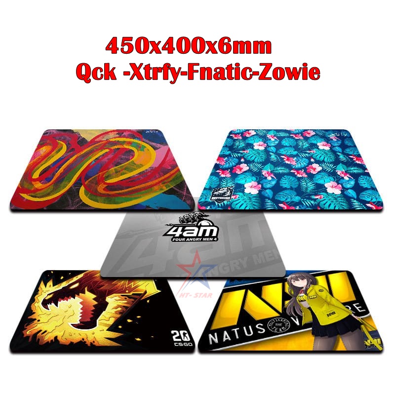 Lót chuột qck mass - navi - fnatic -zowie-xtrfy size 450x400x6mm