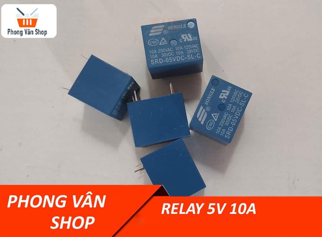 3 relay nguồn 5v 10a