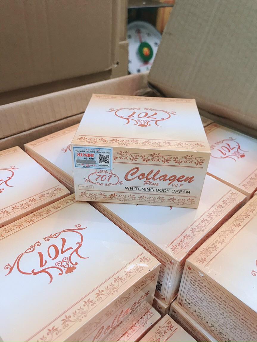 Kem body collagen plus vit e 701