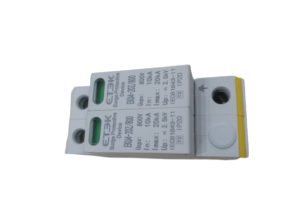 Chống sét lan truyền năng lượng mặt trời etek/spd-500vdc/spd-1000vdc/spd-800vdc