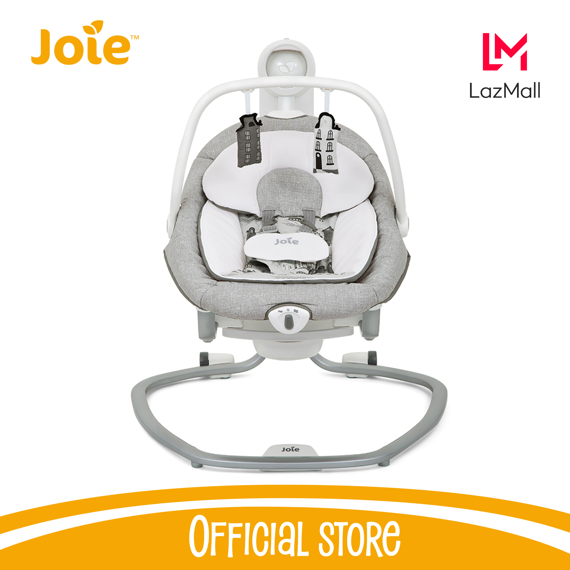 Nôi đưa trẻ em Joie Serina 2in1