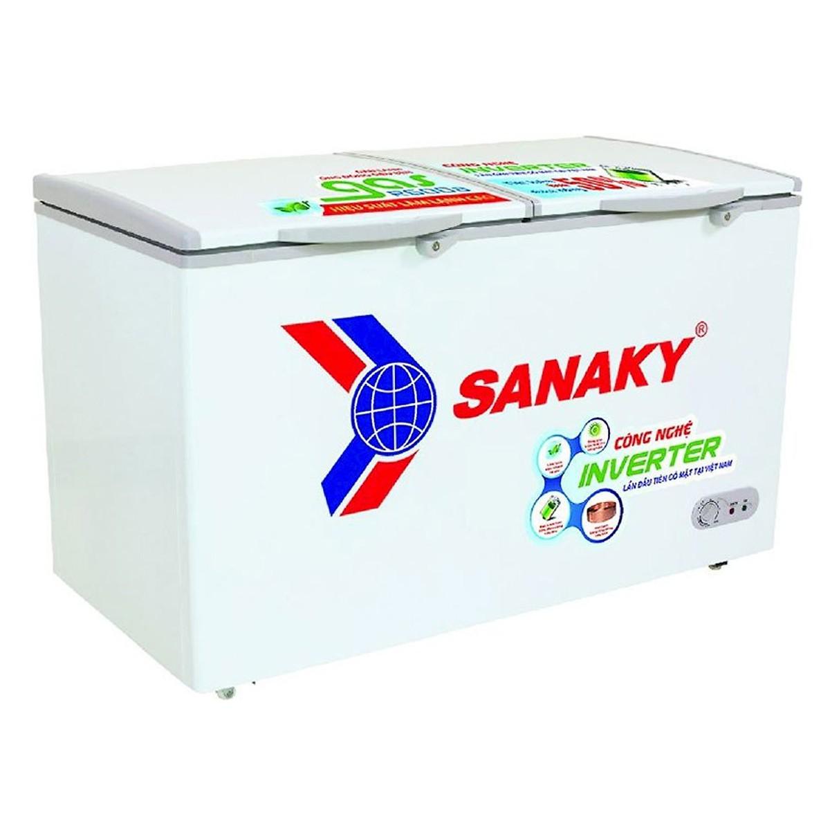 Tủ đông Sanaky VH-3699A3, 280L, Inverter+ tặng kèm ấm siêu tốc Sanaky