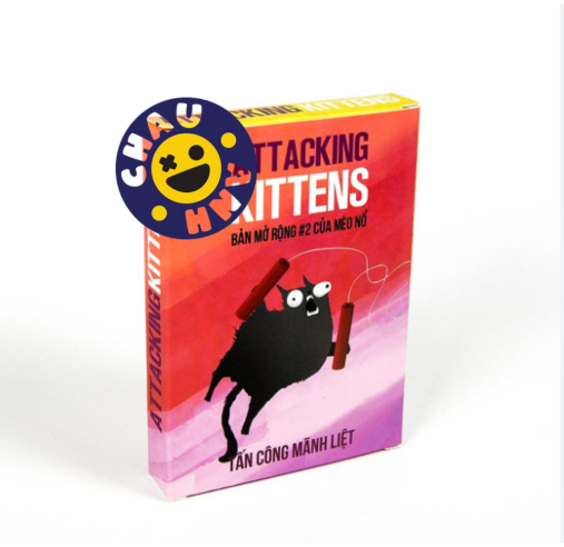 Trò chơi board game mèo nổ bản mở rộng mở rộng #2 - attacking kittens