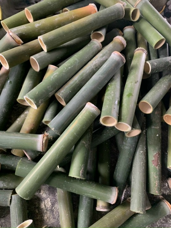 10 Ống nứa nấu cơm lam cắt theo yêu cầu - Kiều Cơm Lam