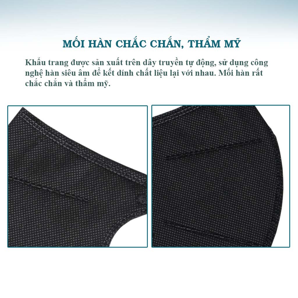 Combo 50 chiếc khẩu trang 5D mask Growntech y tế cao cấp kháng khuẩn 4 lớp , thiết kế 4D không lem son , không mờ kính , dây đeo thoải mái không gây đau tai chống bụi bẩn , thiết kế cá tính thời trang