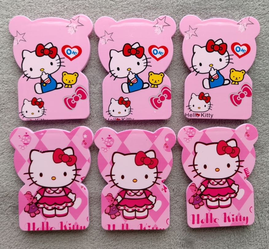 [HCM][TẶNG THUN CỘT TÓC] Bộ Gương Lược Cầm Tay Mini Dễ Thương Nhiều Mẫu Đa Dạng (Hình Gấu Kitty)