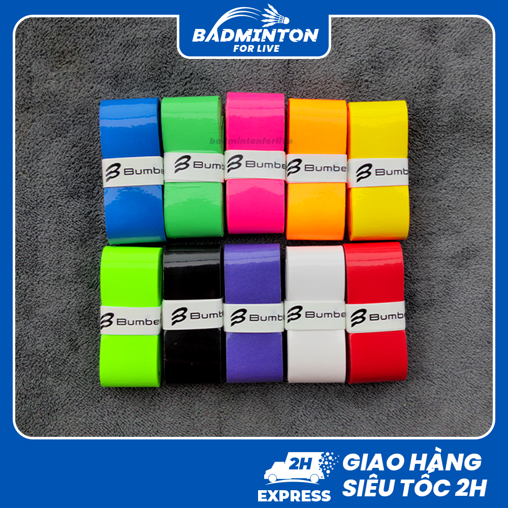 Quấn Cán Vợt Cầu Lông Bumbee AS003 , Cuốn cán vợt cầu lông, tennis, siêu thấm hút mồ hôi