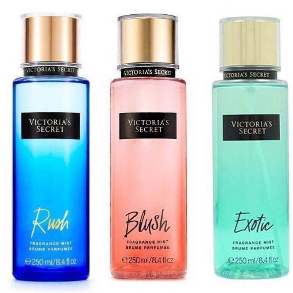 Nước Hoa Xịt Thơm Toàn Thân Victoria's Secret Fragrance Mist Blush 250ml-Exotic / Rush / Blush