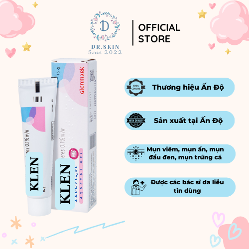 Gel Klen-MS, C, Epi Giảm mụn thâm mụn ẩn mụn trứng cá