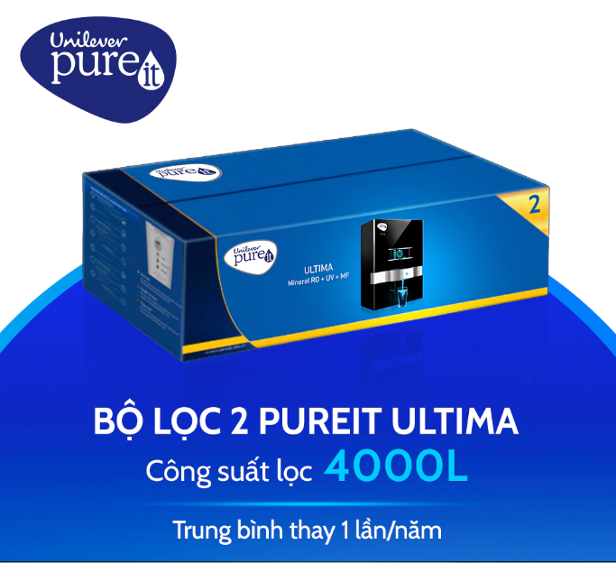 [HCM]Bộ Lọc Ultima 2 - Bộ Lọc Của Máy Lọc Nước Unilever Pureit Ultima RO + UV - Diễm Phúc