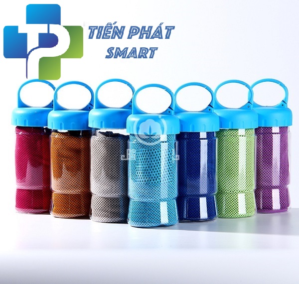 Khăn Lạnh Thể Thao Đa Năng Có Hộp Đựng Nhiều Màu Sắc (Hàng Chính Hãng Chất Lượng Cao) Tienphatsmart