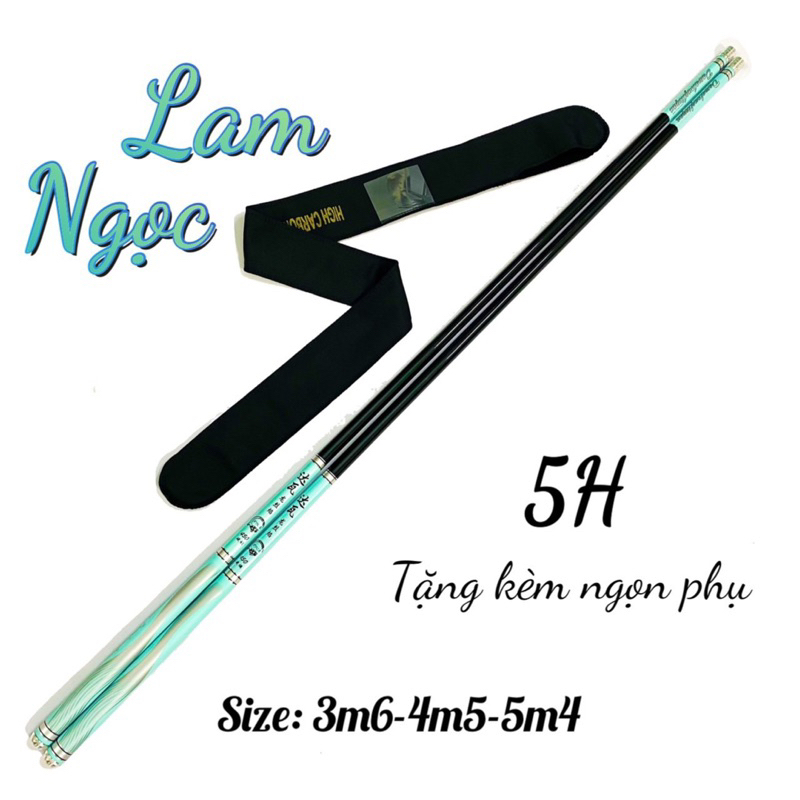 Cần câu tay Cần câu đài Lam Ngọc 5H