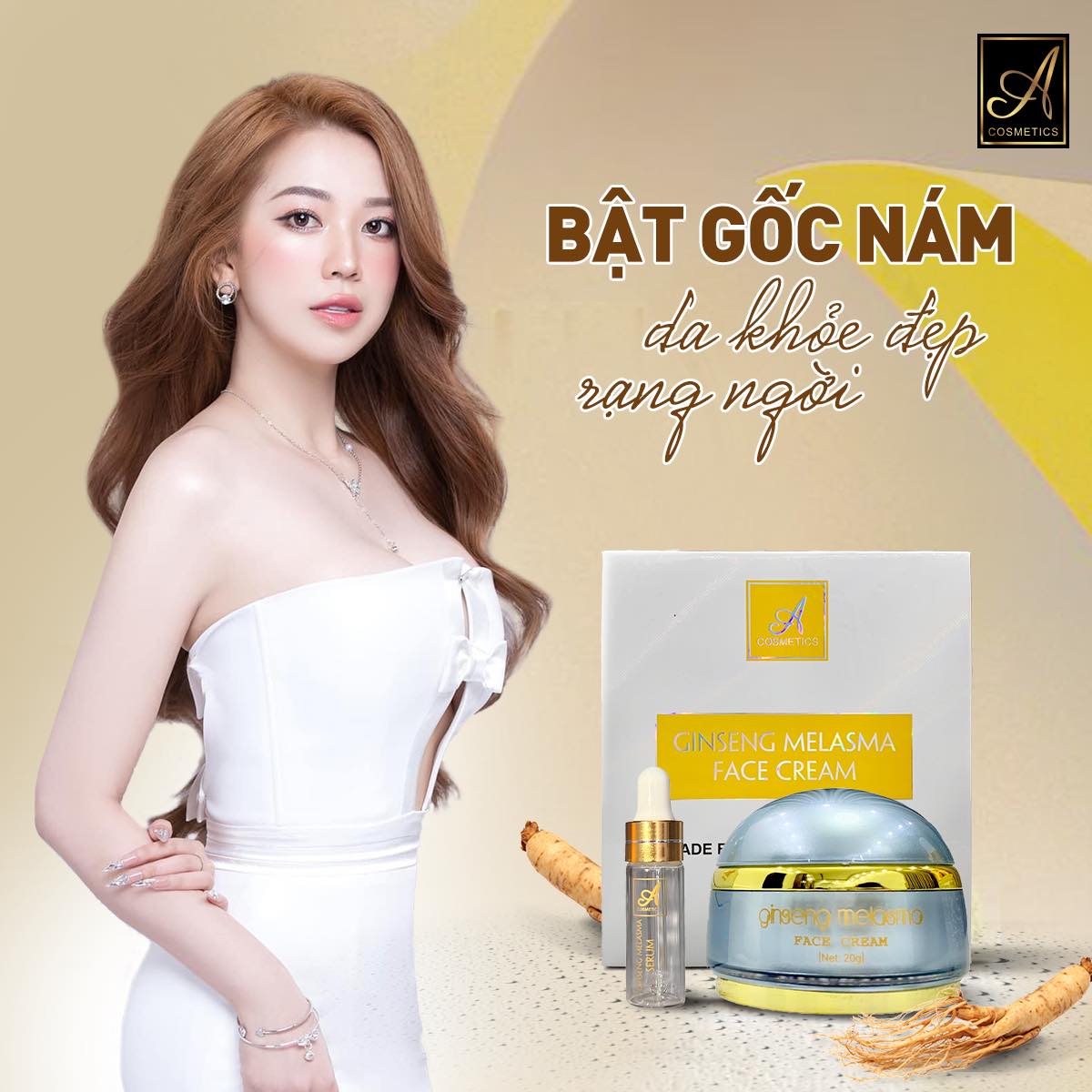 Kem face nám nhân sâm a cosmetics chính hãng phương anh