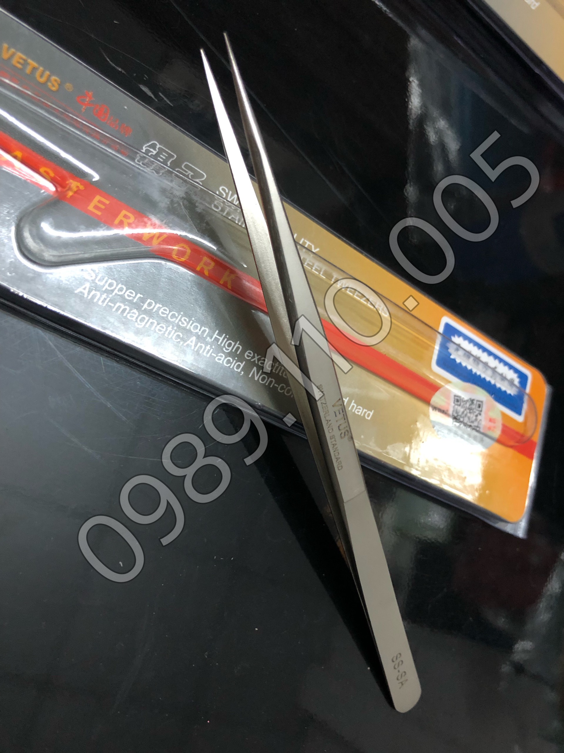 Nhíp nhặt lông yến cao cấp bìa cam 00-sa, ss-sa
