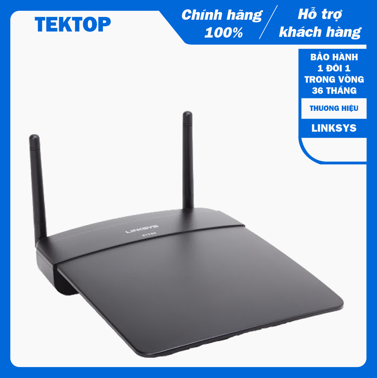 Bộ phát wifi băng tần kép linksys e1700, 4 cổng 10/100/1000