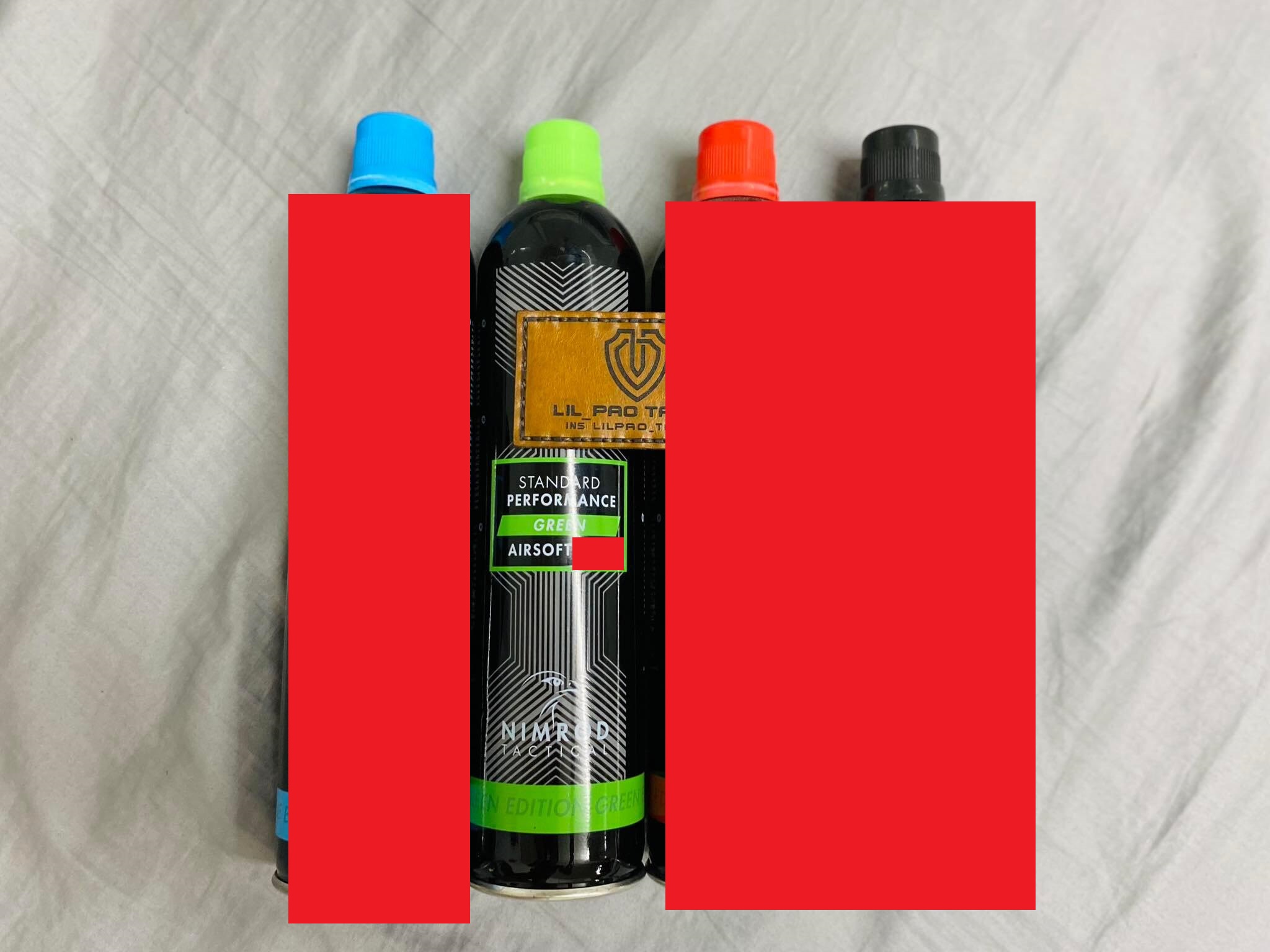 khí không xanh / nimrod green / 1100ml / 6mm / green g@s / A.S 10kg