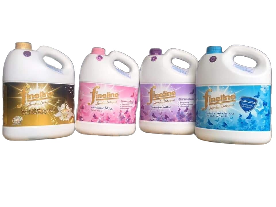 [HCM]NƯỚC GIẶT XẢ FINELINE 3000ML THÁI LAN (MÀU HỒNG)