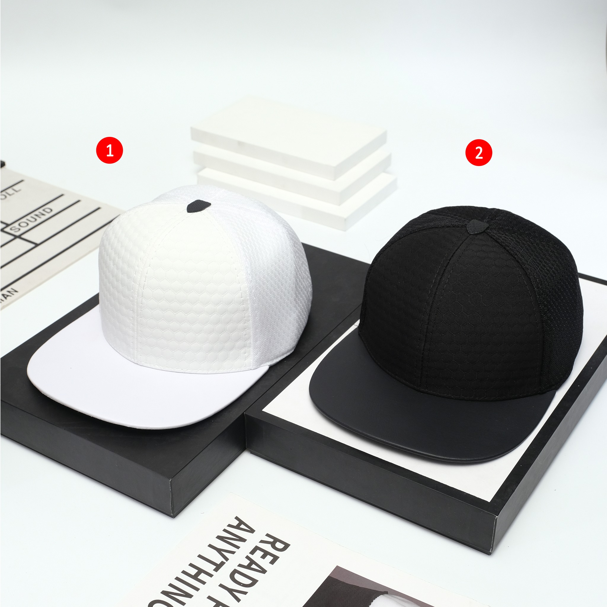 hiphop style delivery black mesh, snapback hats grain embossed high-grade, M3