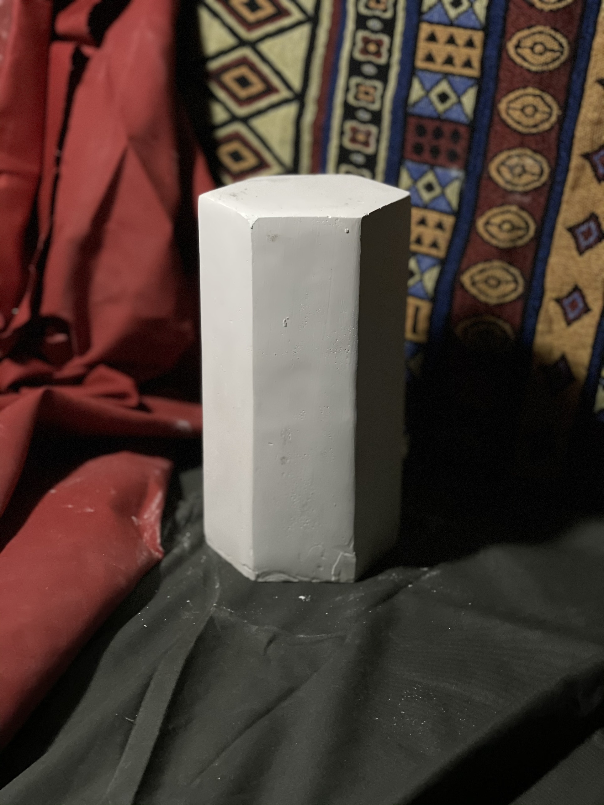 Tượng thạch cao. Tượng thạch cao ôn thi khối V-H. Khối trụ lục giác