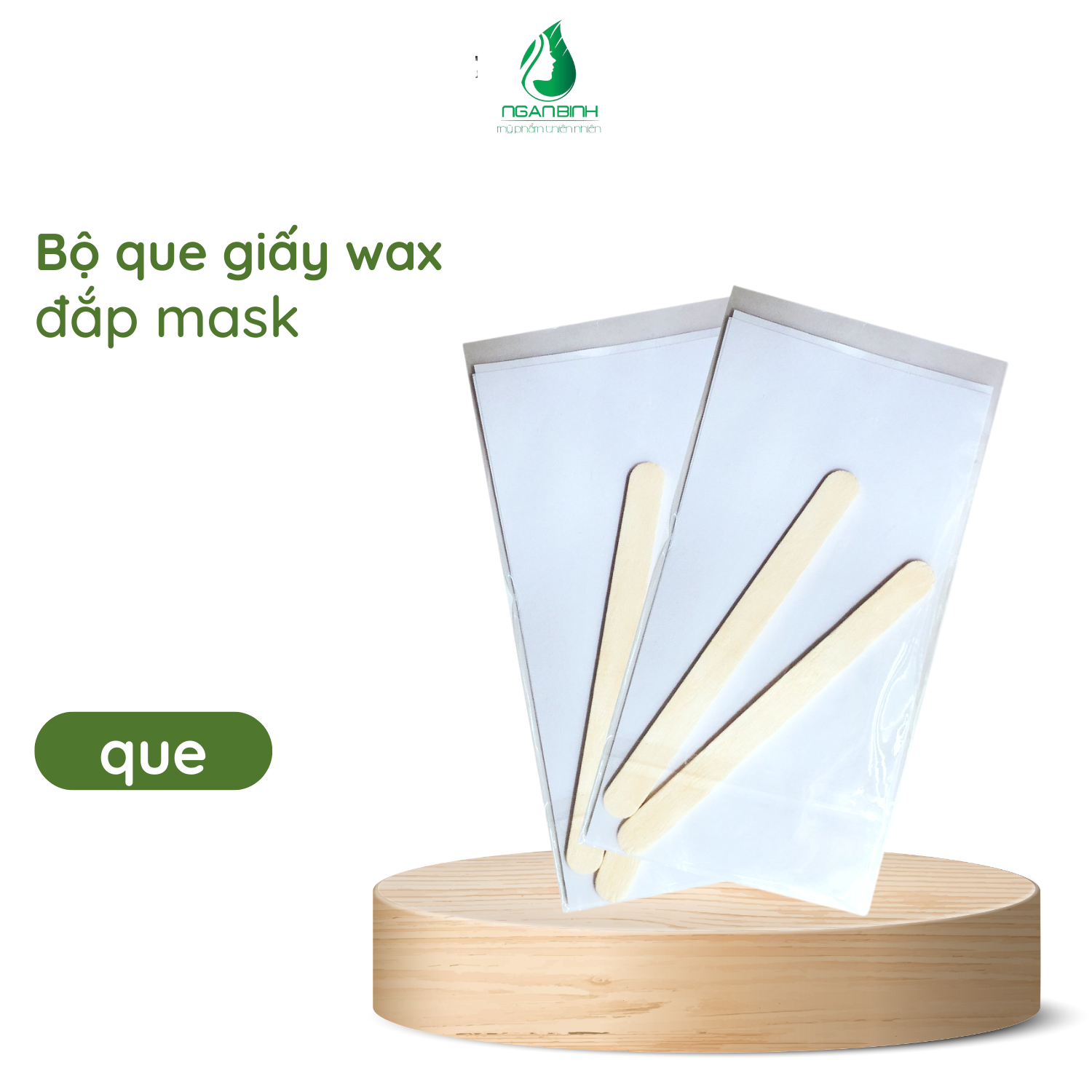 Sét 10 giấy TẶNG 2 que wax triệt lông tiện lợi