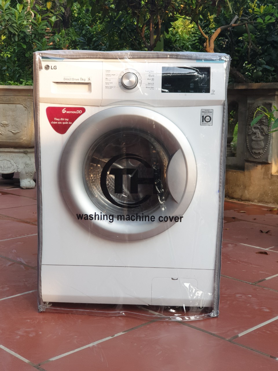 Tấm trùm máy giặt Electrolux ( chất liệu giả da )