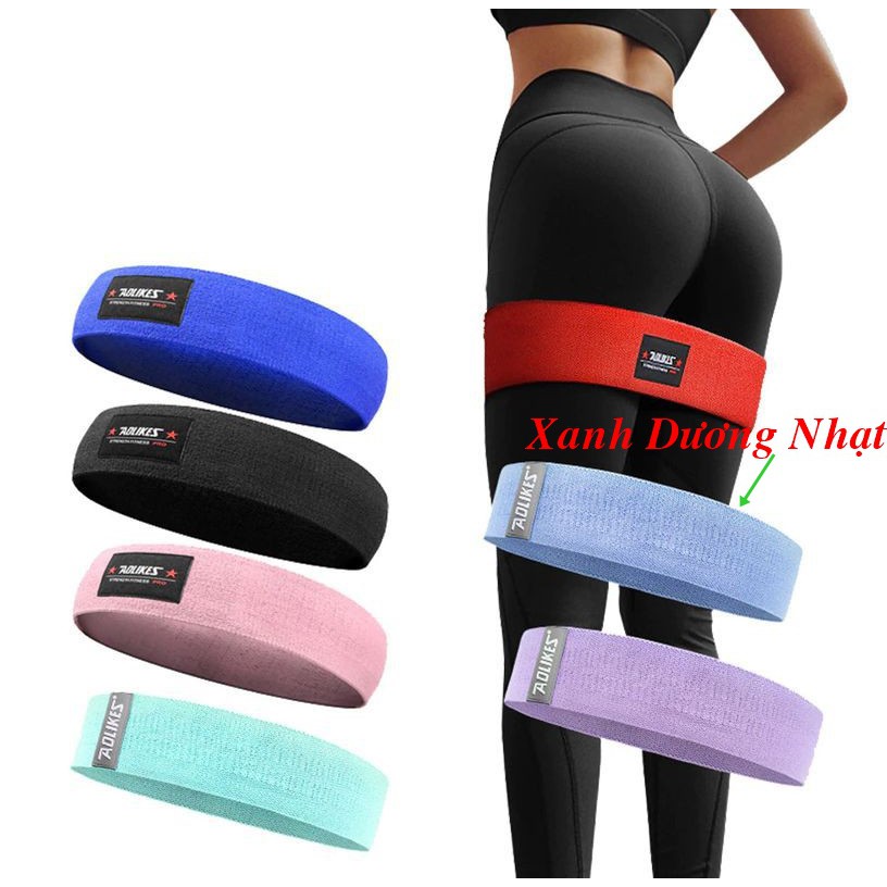 Dây đàn hồi kháng lực miniband tập mông SIZE M chính hãng Aolikes