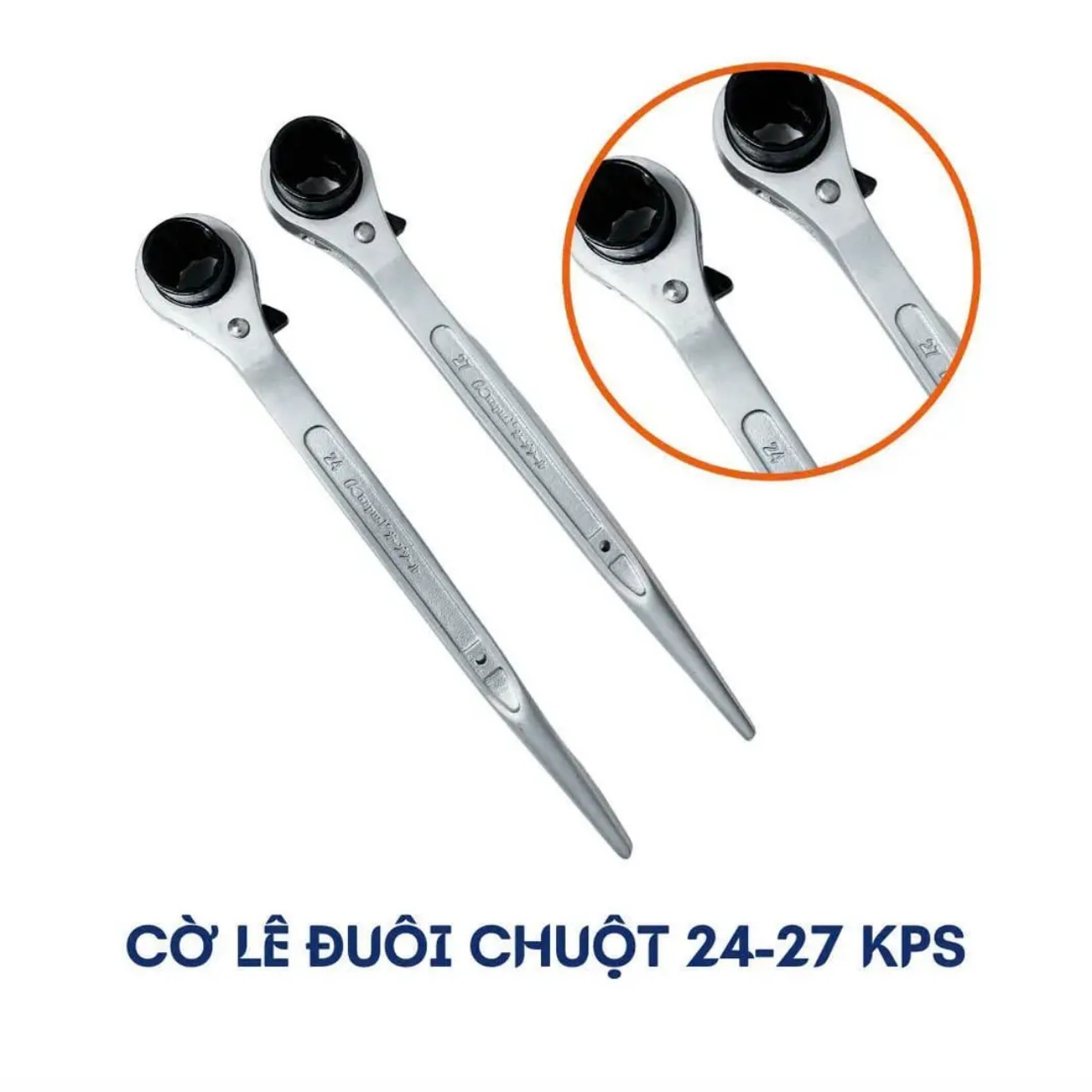 Cờ lê đuôi chuột, cờ lê giàn giáo tự động thương hiệu Kapusi , chất liệu thép cao cấp CR-V, tuýp giàn giáo đa năng 2 đầu, Cờ lê đuôi chuột, tuýp giàn giáo, cờ lê giàn giáo, Lắc tự động, có công tắc đảo chiều, chính hãng