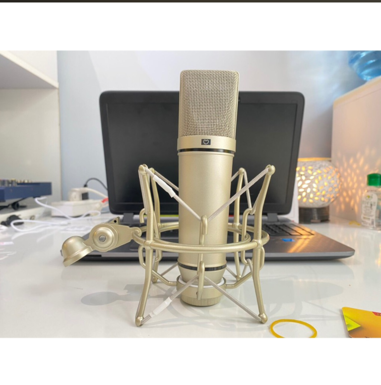 [SIÊU PHẨM] Micro Thu Âm Chuyên Nghiệp Giá Rẻ, Mic Livestream Cao Cấp AQTA U87-MA,Mic Hát Karaoke Online Chuyên Nghiệp,Chất Âm Trong,Sáng,Âm Thu Nét Tốt Chống Hú,Chỗng Nhiễu,Xử Lí Tạp Âm Cực Tốt,Bảo Hành 1 Năm