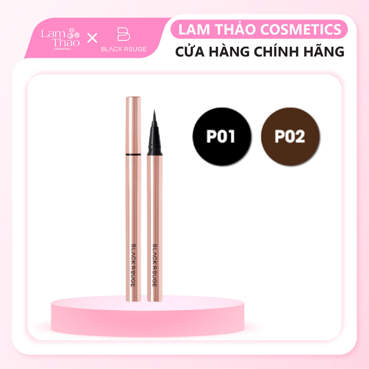 Kẻ Mắt Nước Chống Trôi Black Rouge All Day Power Proof Pen Liner