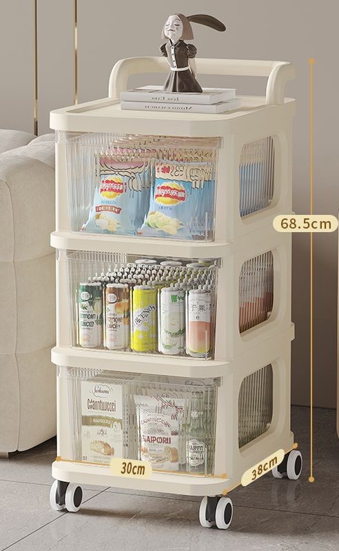 Xe đẩy nhỏ, kệ đa năng 2,3,4 tầng cao cấp, xe đẩy 4 tầng tủ spa có bánh xe, tủ đựng đồ đa năng